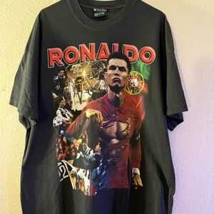 EFFN Ronaldo Streetwear Black Medium T-Shirt